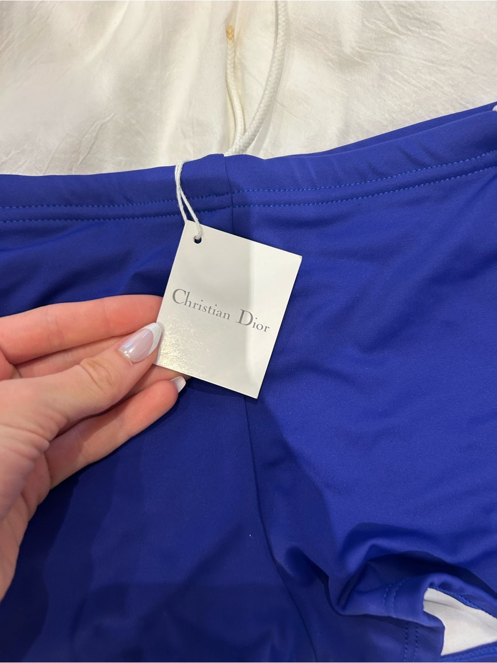 Dior Women’s Cobalt Blue Bike Shorts